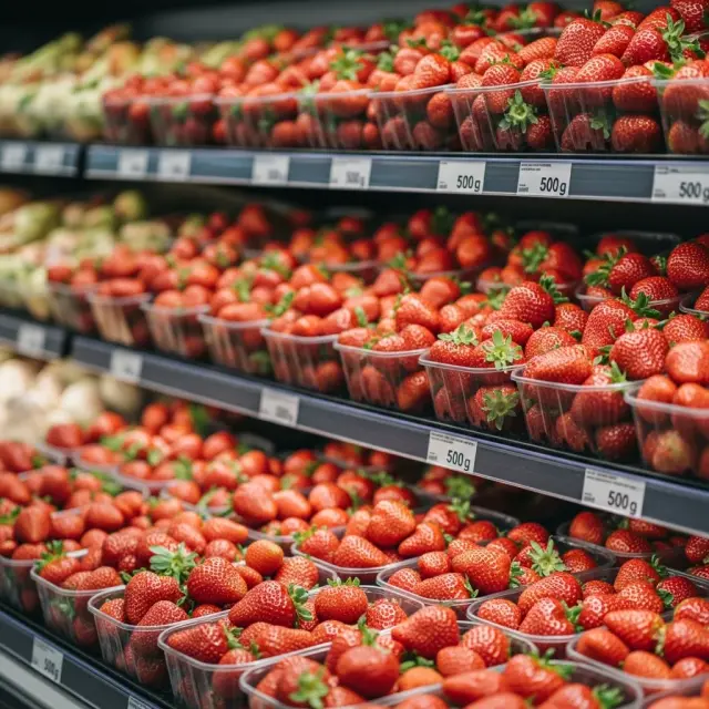 Overproductie van Franse aardbeien zorgt voor uitzonderlijk lage prijzen in april 2026