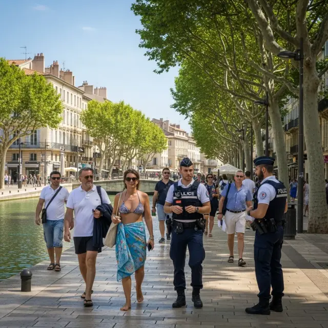 Narbonne voert kledingregels in voor stadscentrum: boetes tot 150 euro deze zomer