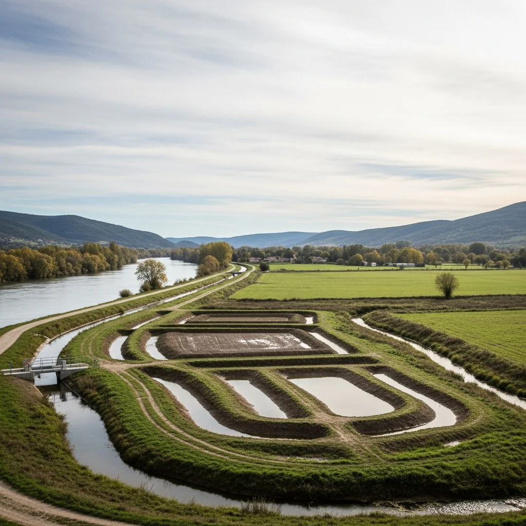 Haute-Garonne test natuurlijke wateropslag in grondwater tegen droogte