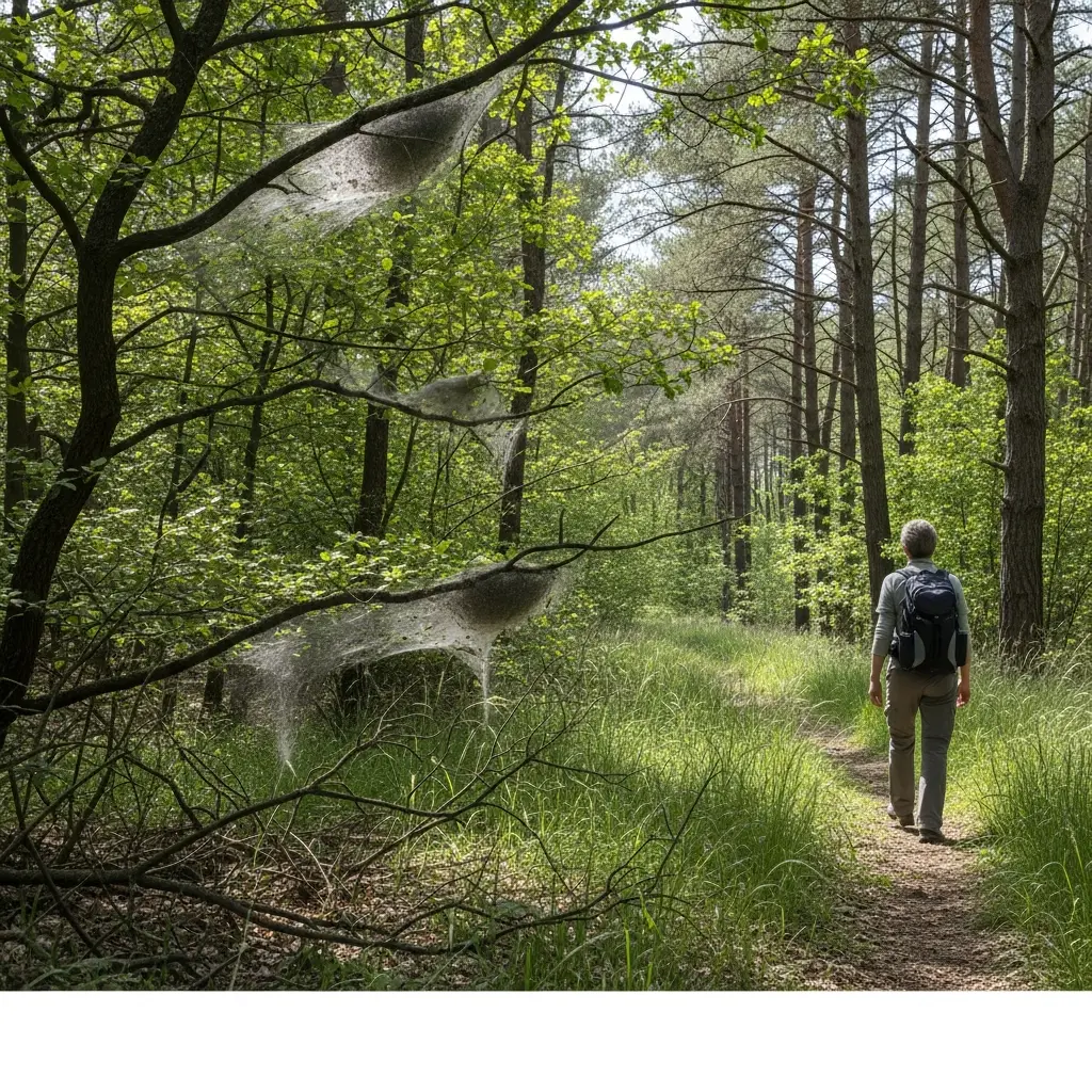 Bosbeheer waarschuwt opnieuw voor teken en processierupsen in Franse natuur