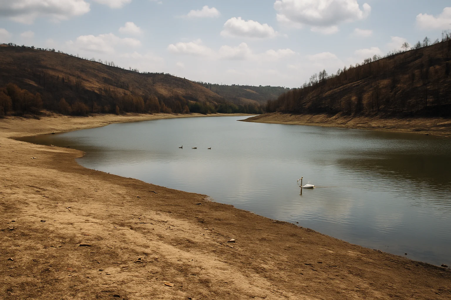 Prefecten mogen lokaal jacht op watervogels tijdelijk schorsen na droogte en branden