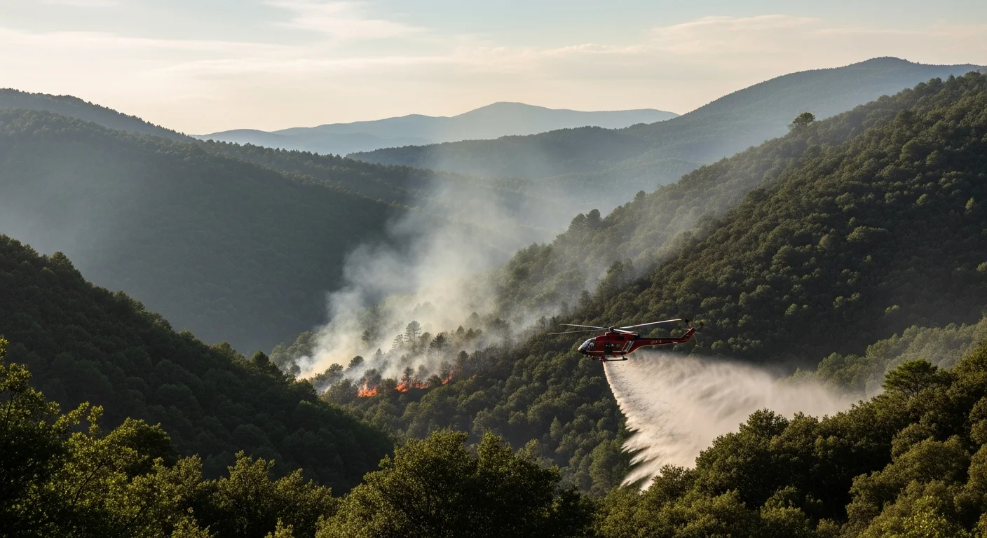 Grote bosbrand nabij Pic du Midi blijft uitbreiden, risico's voor toeristen en inwoners