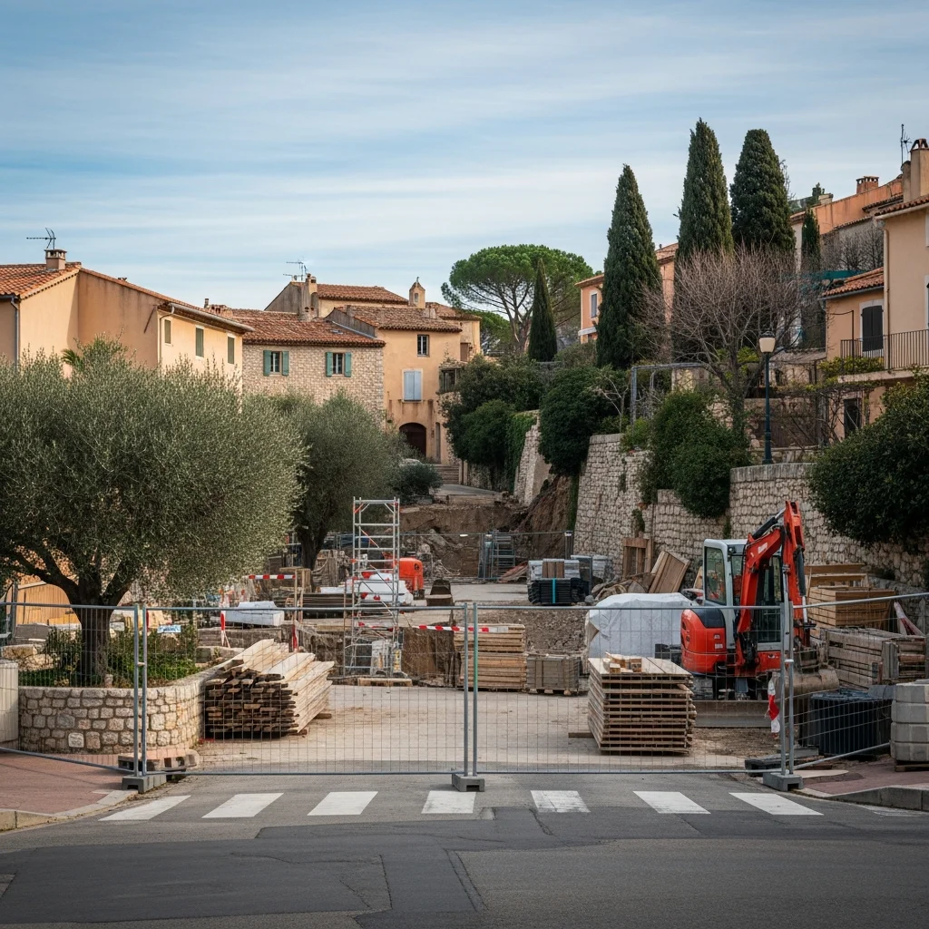 Aardverschuiving op bouwterrein in Èze: situatie en lopend onderzoek
