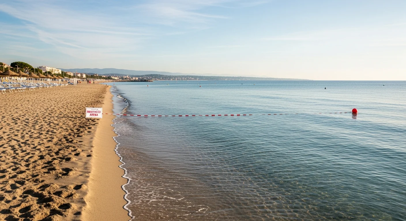 Zwemverbod op bekend strand bij Antibes door aanhoudende hitte