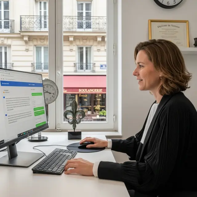 Gratis notarisadvies vandaag online mogelijk voor vragen over onroerend goed en erfrecht in Frankrijk