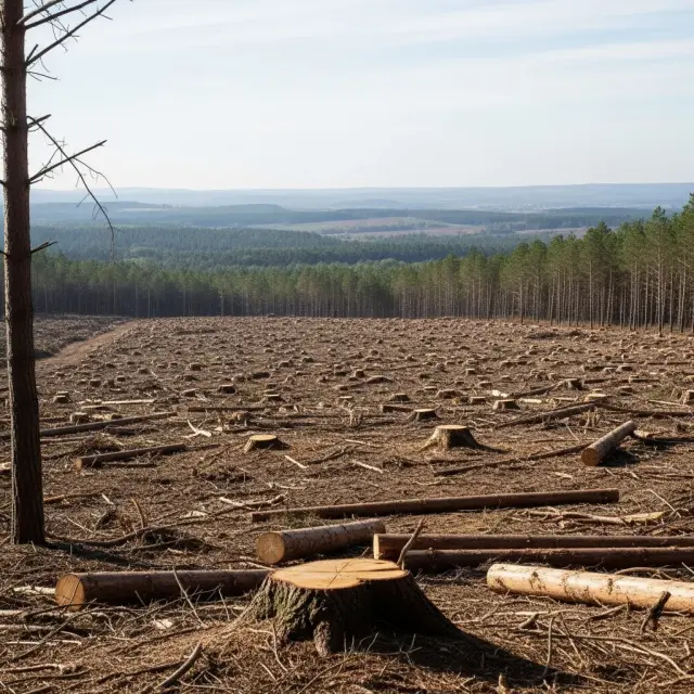 Jaarlijks ruim 60.000 hectare bos gekapt in Frankrijk, sterke concentratie in Nouvelle-Aquitaine