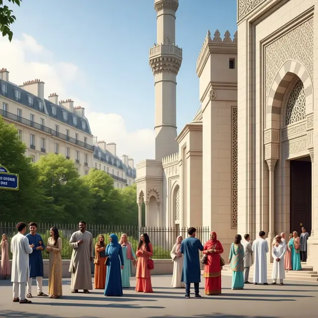 Aïd-el-Fitr in Frankrijk op vrijdag 20 maart gevierd