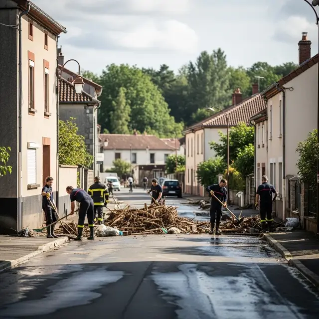 Herstel na overstromingen in Jusix verloopt moeizaam, maanden na storm Nils