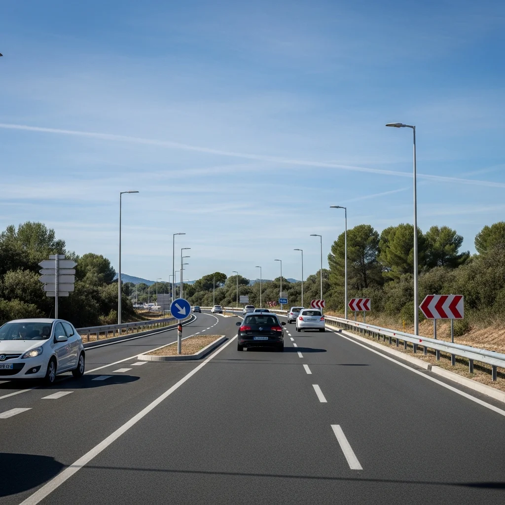 Nieuwe noordelijke ringweg bij Antibes zorgt voor kortere reistijden en minder verkeersopstoppingen