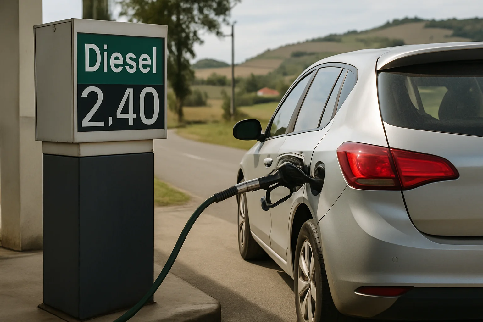 Stijgende dieselprijs zet dagelijkse kosten onder druk in Frans buitengebied