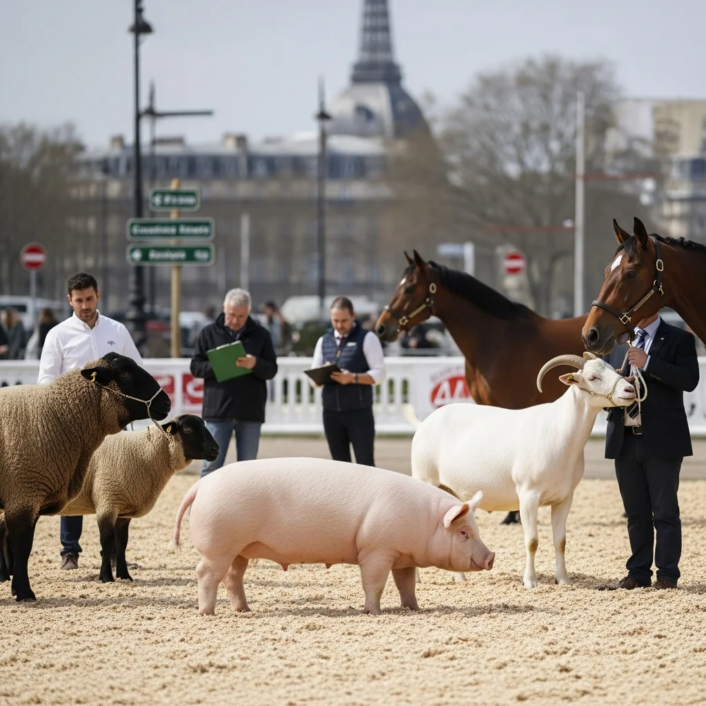 Géén koeien op bekende Franse landbouwbeurs door dierziekte