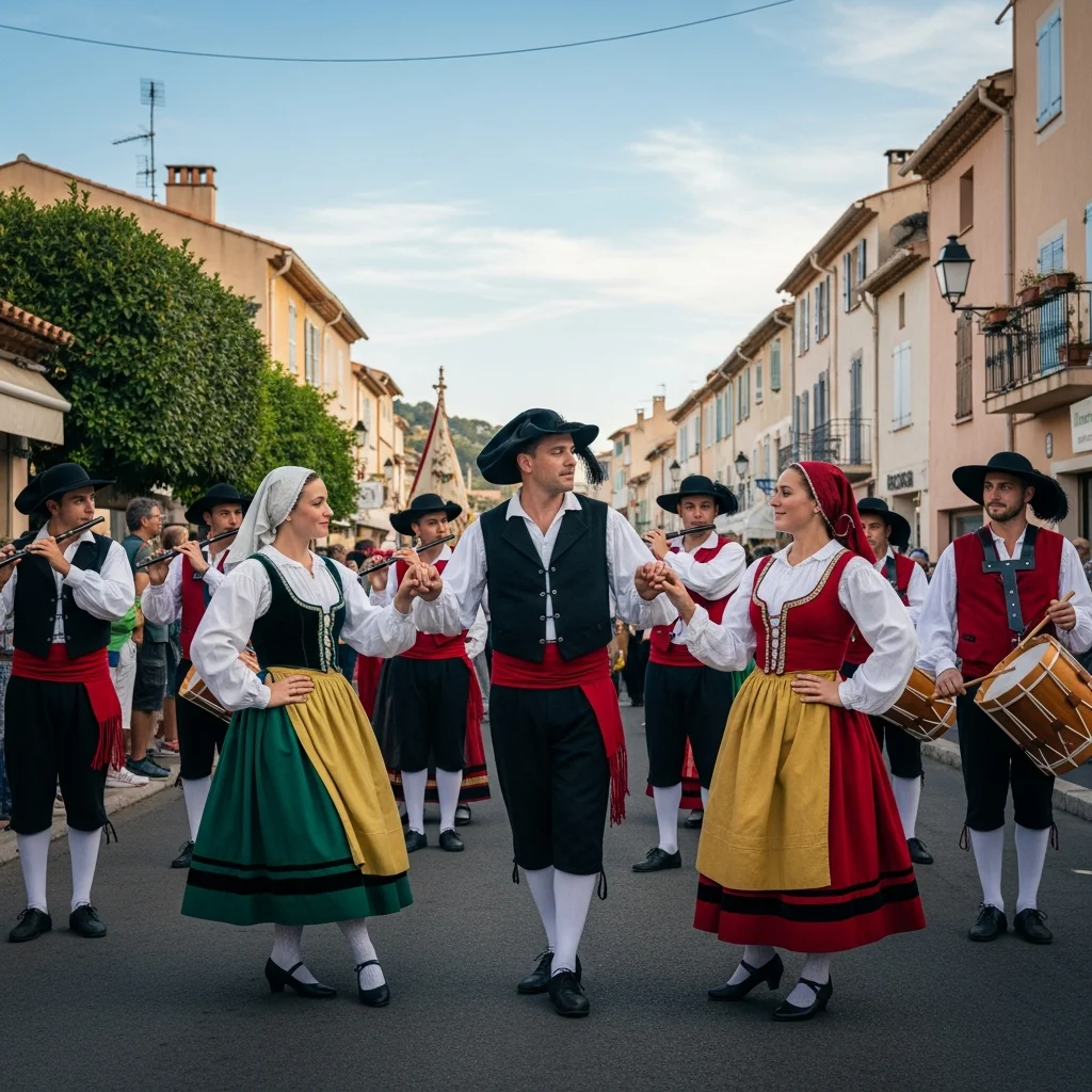 Al 75 jaar wervelen dans én traditie in Saint-Tropez dankzij Le Rampèu