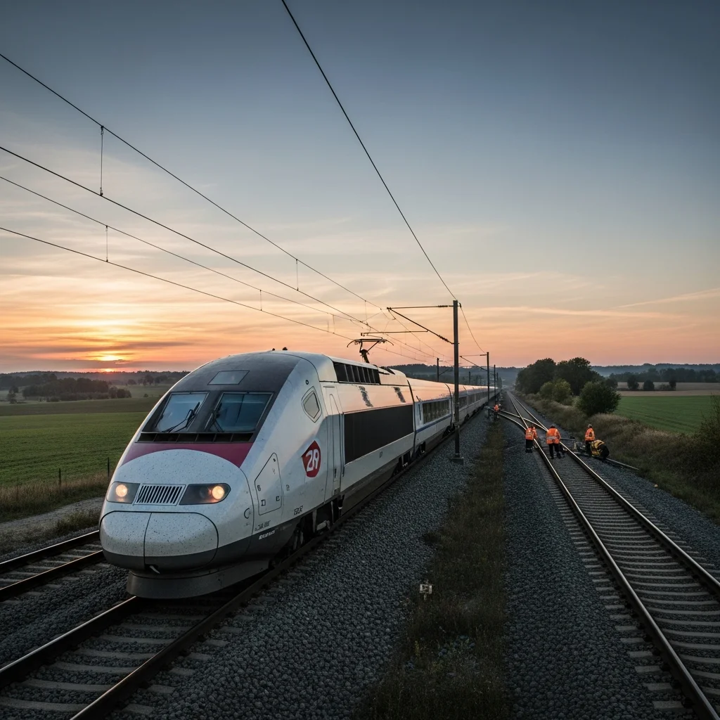 TGV tussen Parijs en Nice komt tot stilstand na stroomstoring: reizigers tot diep in de nacht onderweg