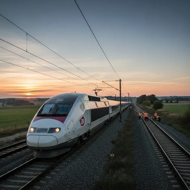 TGV tussen Parijs en Nice komt tot stilstand na stroomstoring: reizigers tot diep in de nacht onderweg