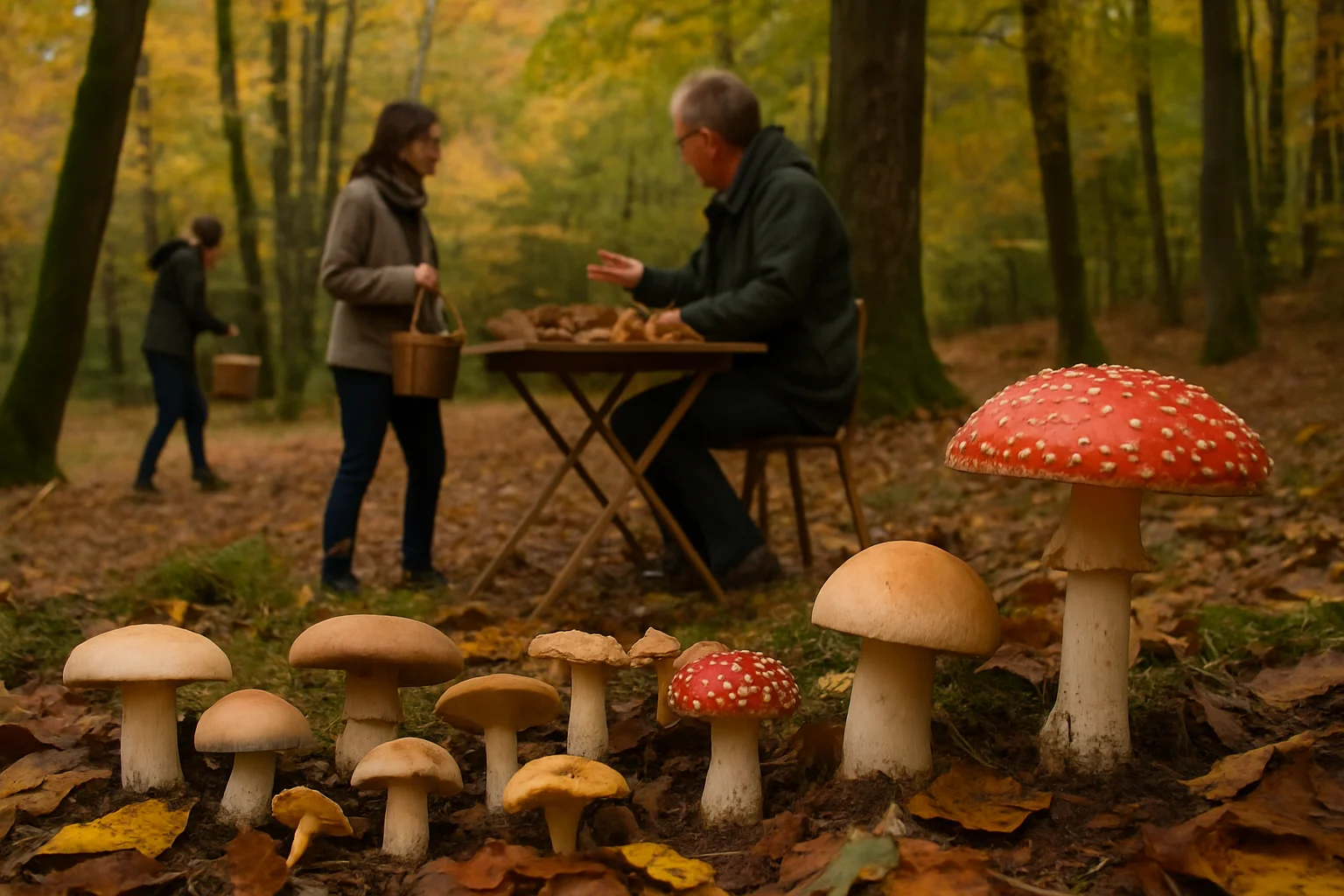 Meer waarschuwingen voor veilig wildplukken van champignons in Franse bossen dit najaar