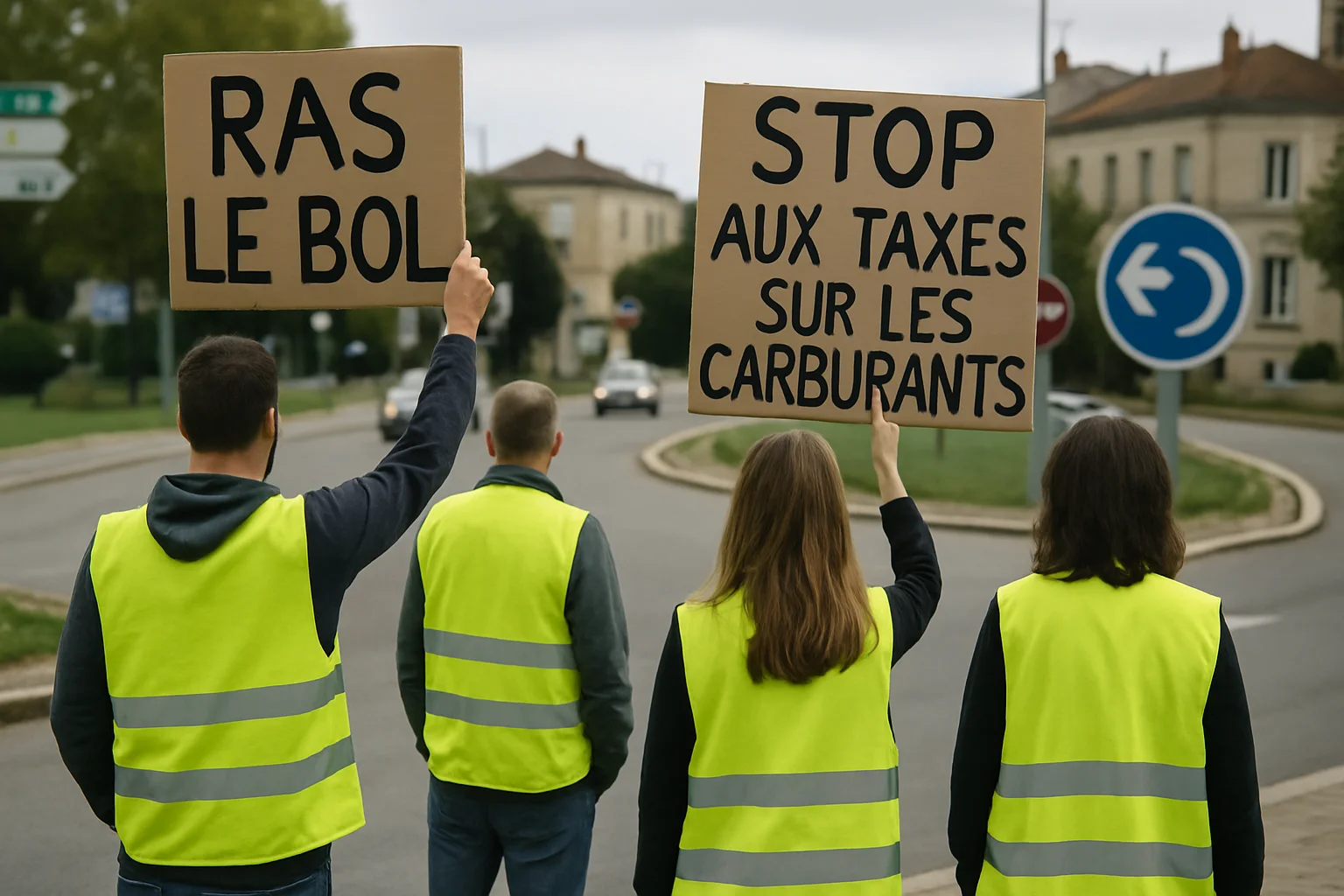 Landelijke oproep tot Gilets jaunes-manifestatie op 17 oktober door stijgende brandstofprijzen
