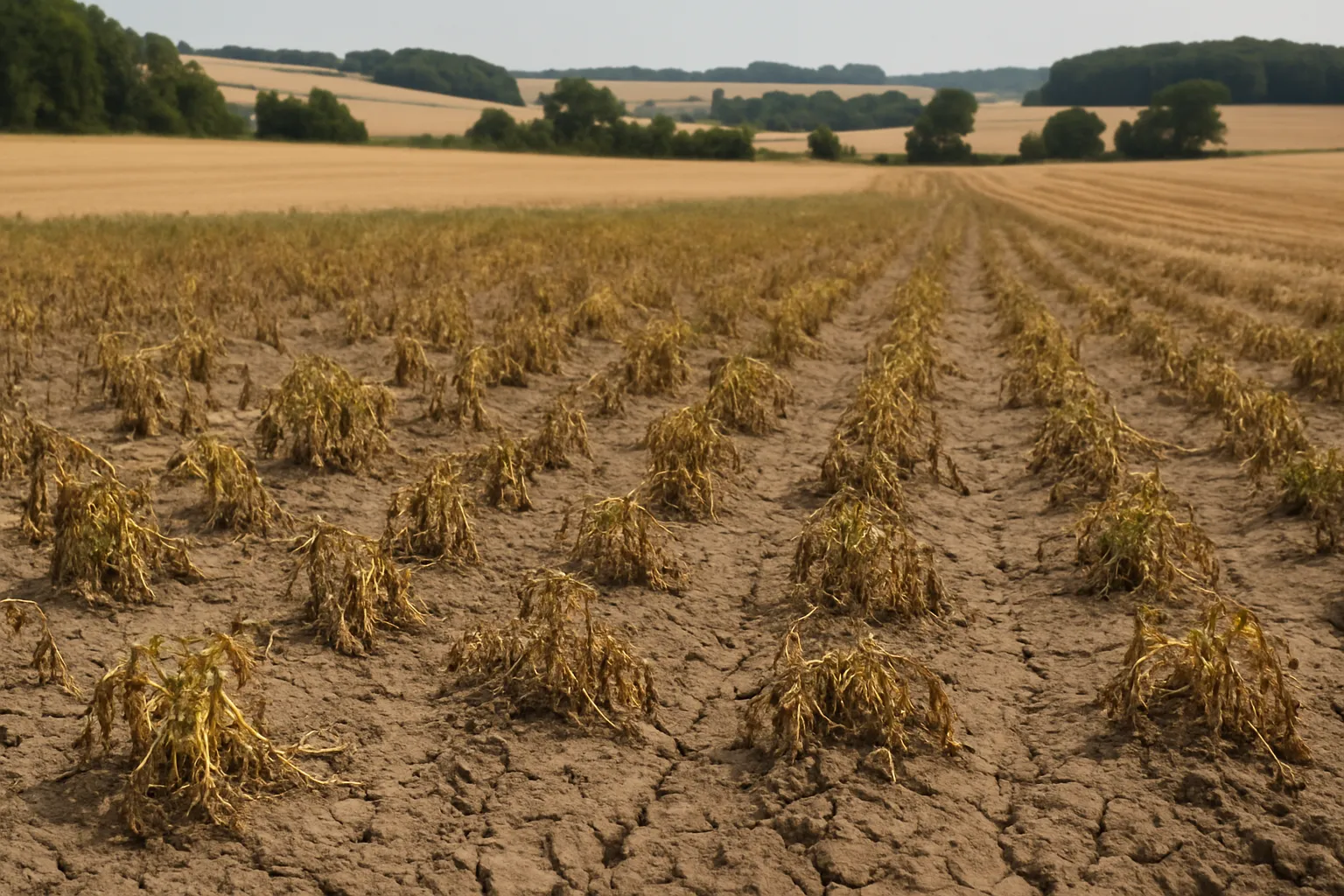 Franse aardappeloogst 23% lager door droogte, impact verwacht op prijs en beschikbaarheid