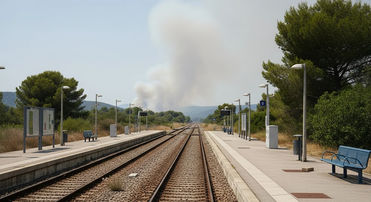 Treinverkeer in Var stilgelegd na brand: herstel verwacht in de avond