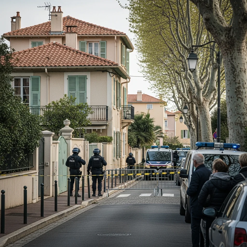 Man bedreigt ex-partner met wapen en verschanst zich in woning in Nice