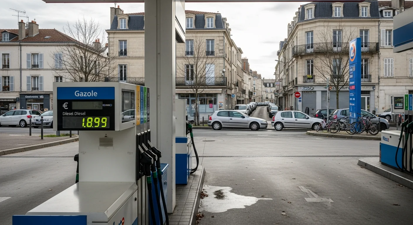 Brandstofprijzen Frankrijk ruim 10 cent gedaald in een week: laagste niveau sinds februari