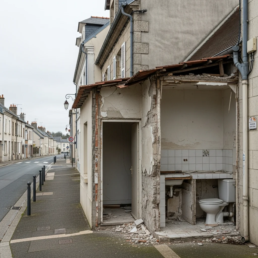 Kadasterfout leidt tot verplichte sloop huisdeel in Trélazé na gerechtelijke uitspraak