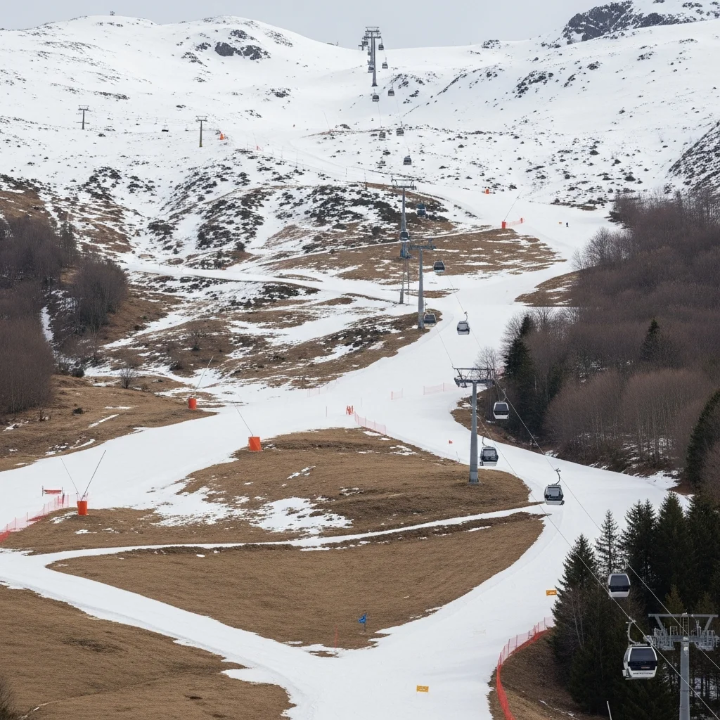 Franse skigebieden nemen maatregelen onder druk van klimaatverandering