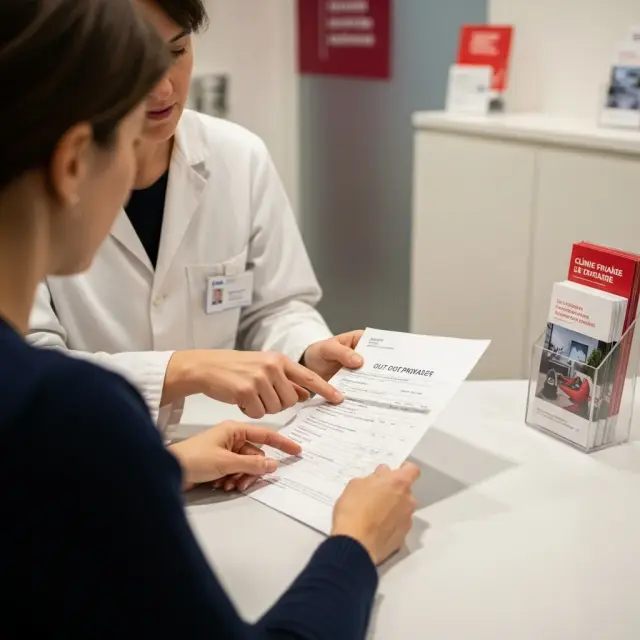 Zorgnota met forse bijbetalingen: praktijkvoorbeeld uit een Franse kliniek