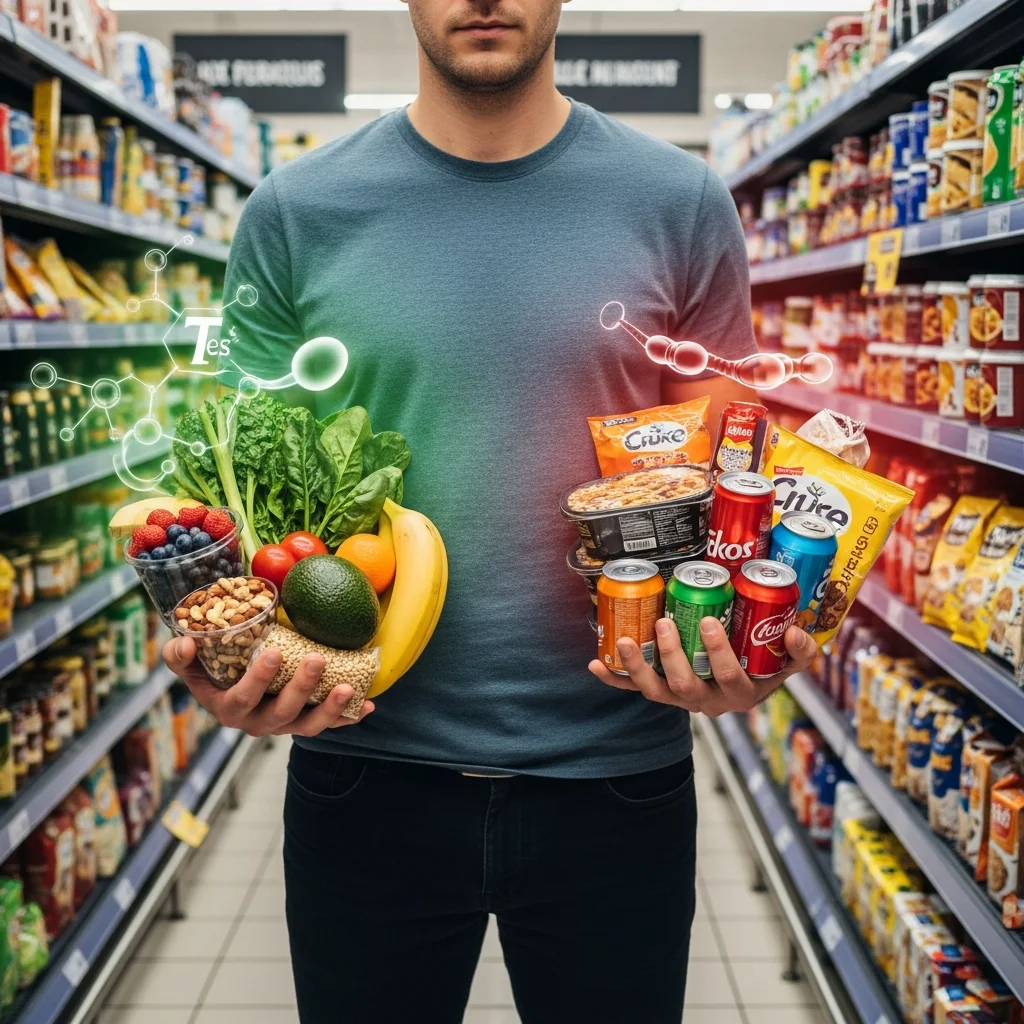 Onderzoek toont verband tussen ultrabewerkte voeding en verminderde mannelijke vruchtbaarheid