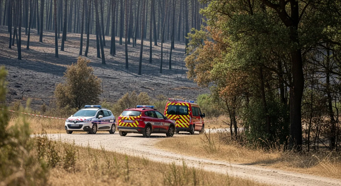 Arrestaties na brandgevaarlijk gedrag tijdens bosbranden in Gironde