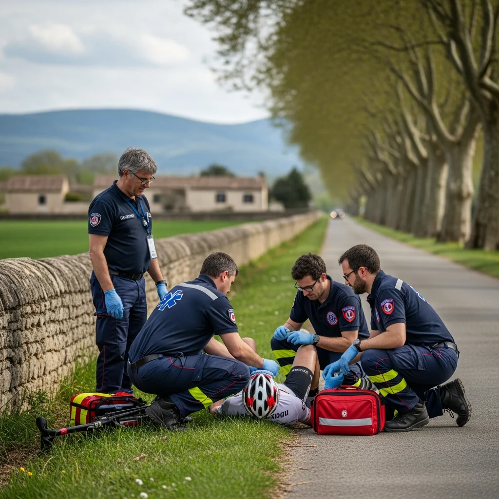 Wielrenner overlijdt na hartstilstand tijdens wedstrijd in Tarn-et-Garonne