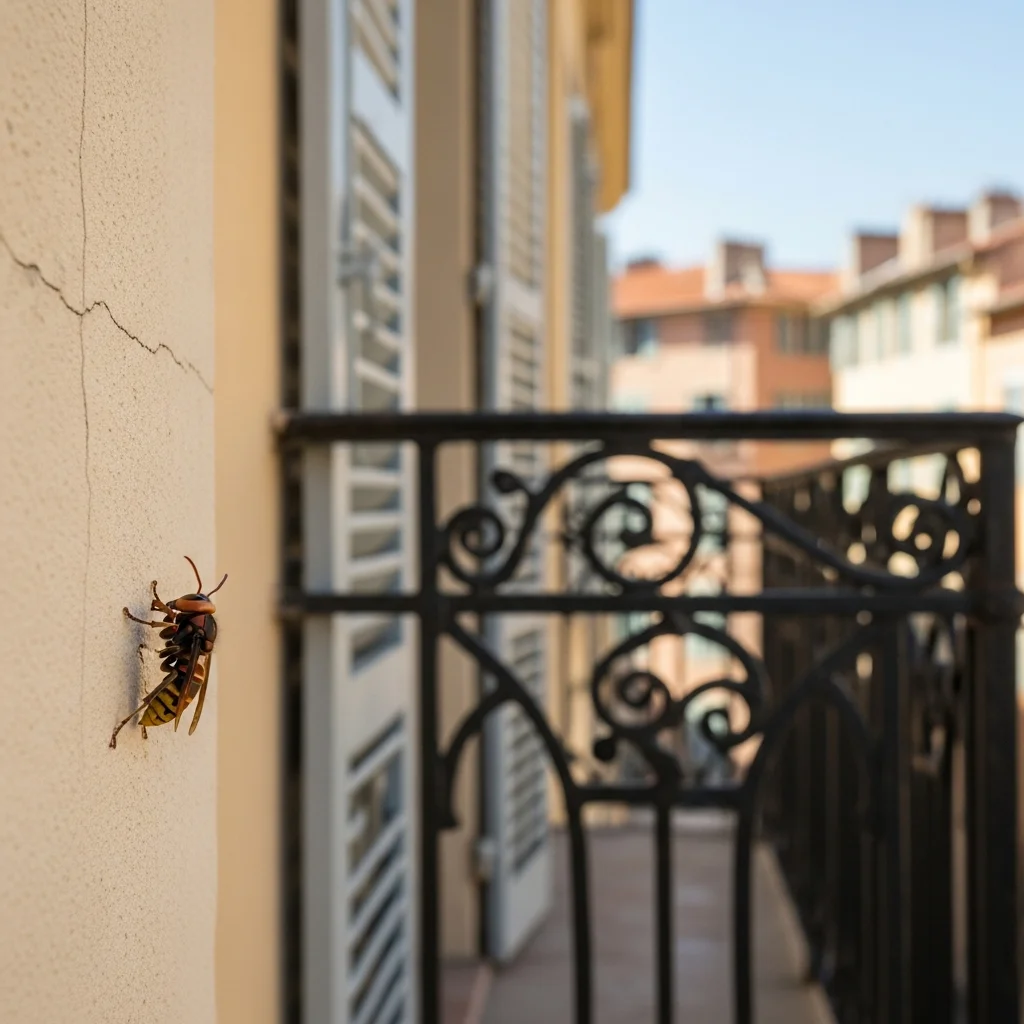 Aziatische hoornaar permanent aanwezig in stedelijke gebieden Alpes-Maritimes