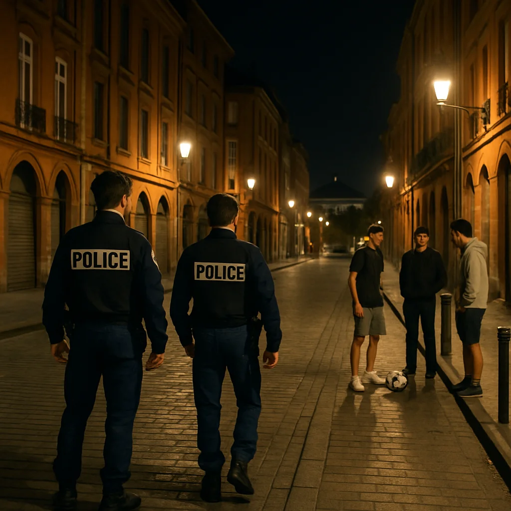 Nachtelijk jeugd-couvre-feu in Toulouse voor het eerst gehandhaafd tijdens WK voetbal