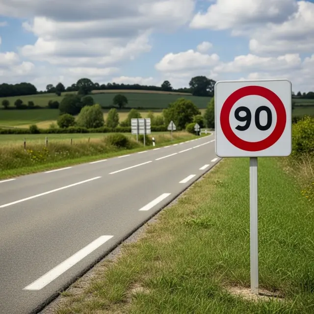 Meerderheid Franse departementen laat weer 90 km/h toe op regionale wegen