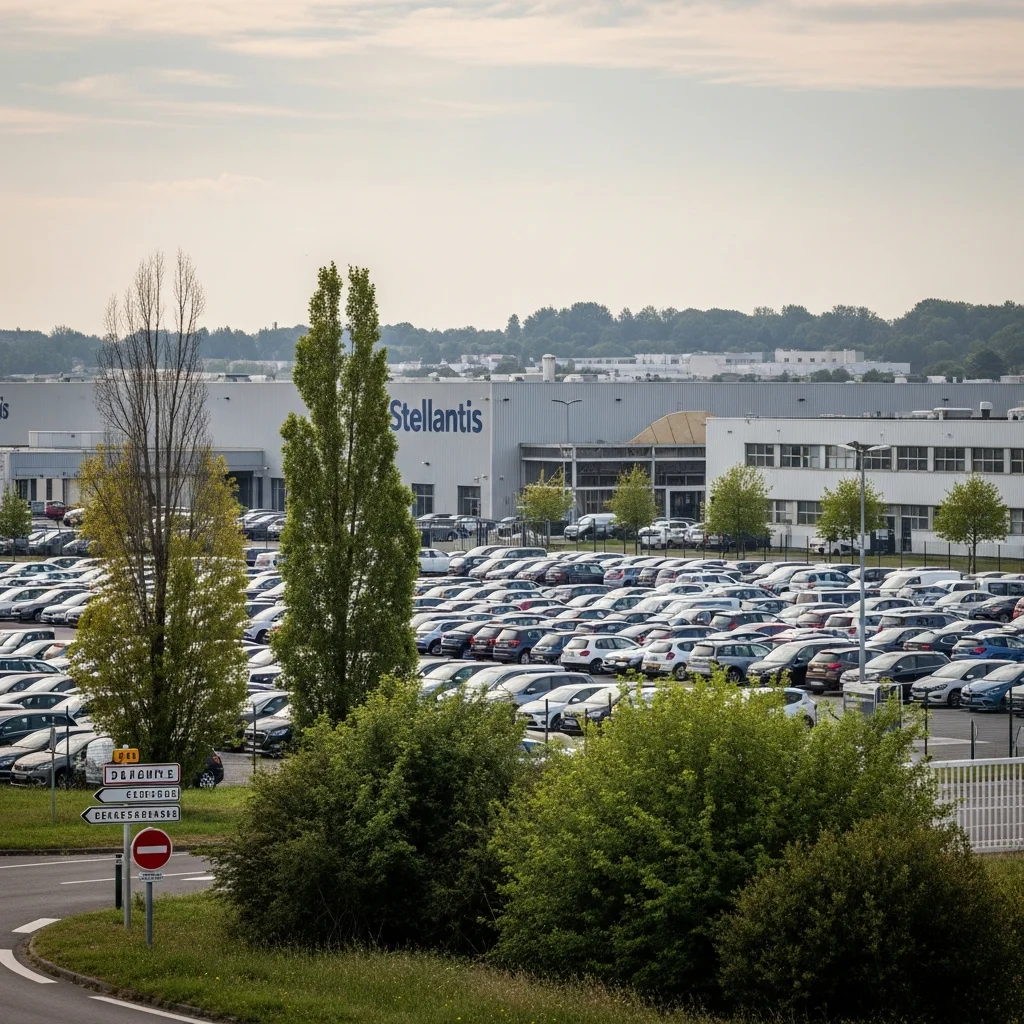Fabriek Stellantis in Poissy stopt productie auto's eind 2028