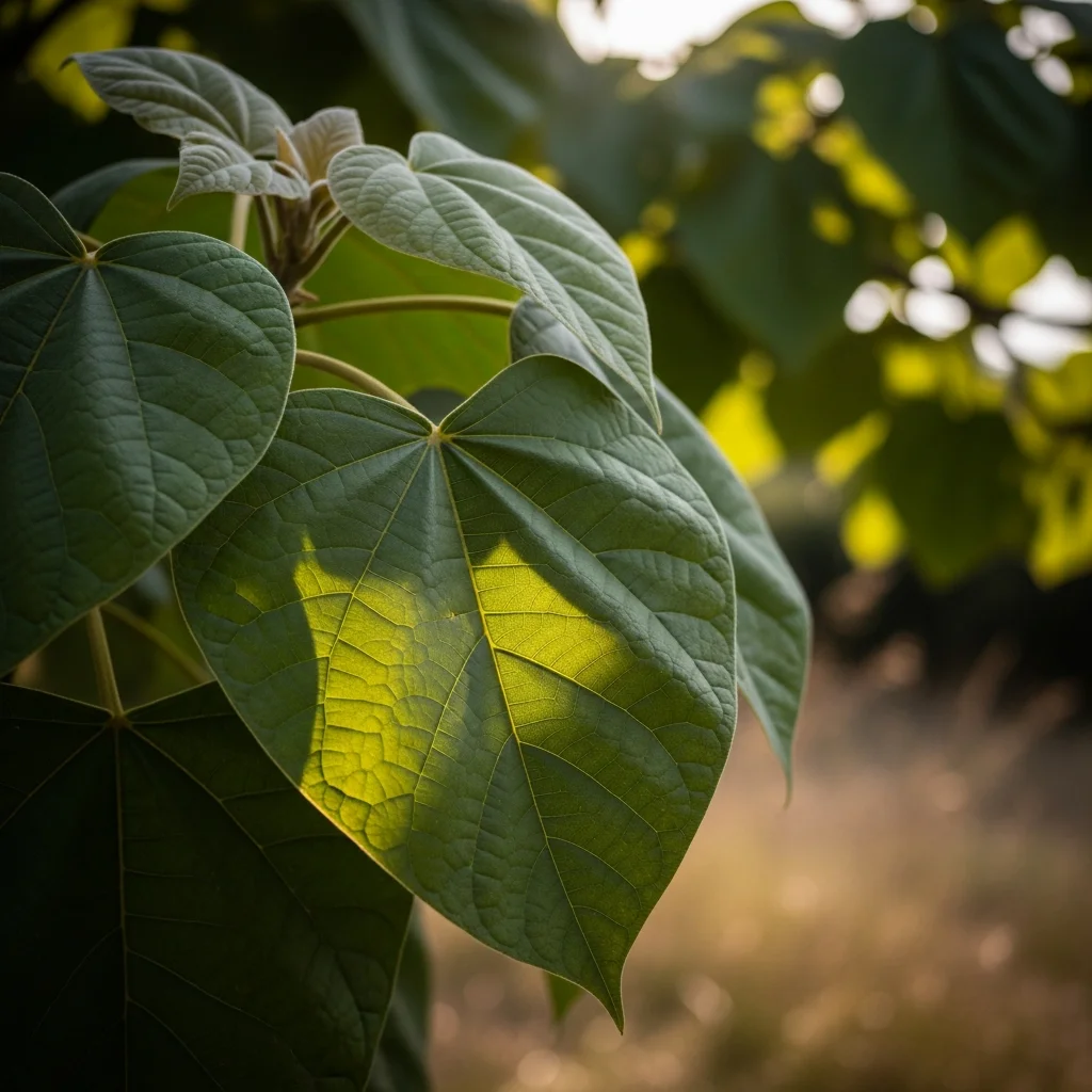 Paulownia in de Franse tuin: snelle groei, speciale eisen en beperkingen