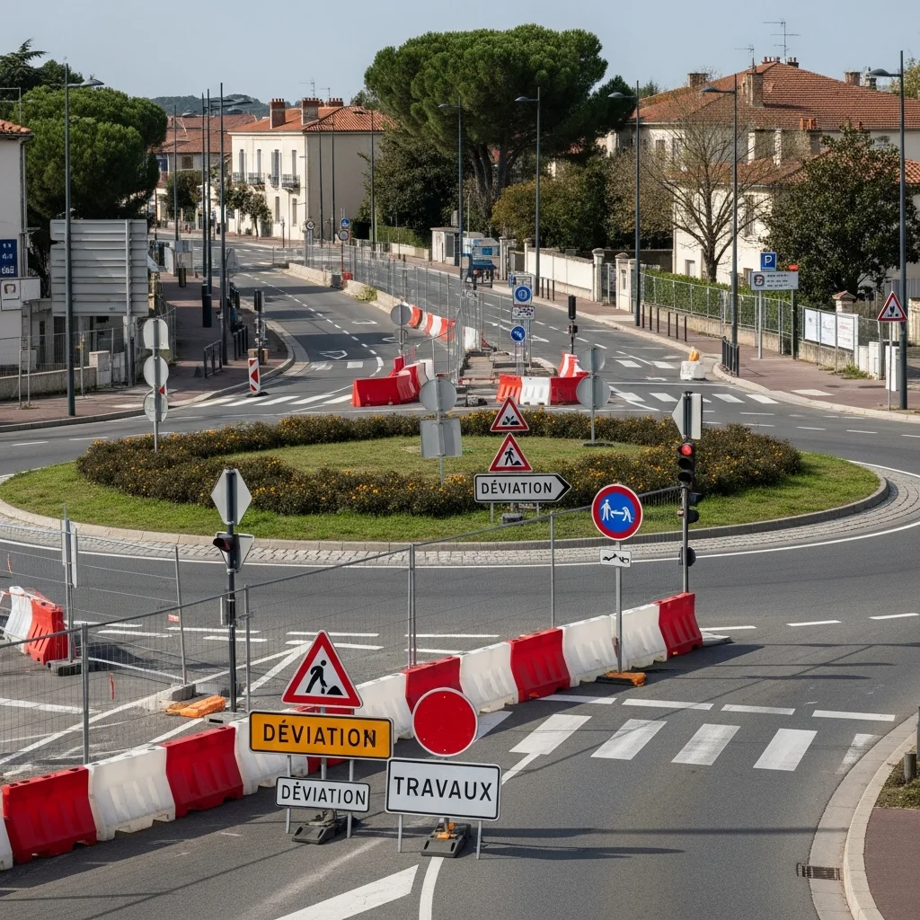 Maandenlange hinder door aanleg van nieuw verkeersplein in La Garde