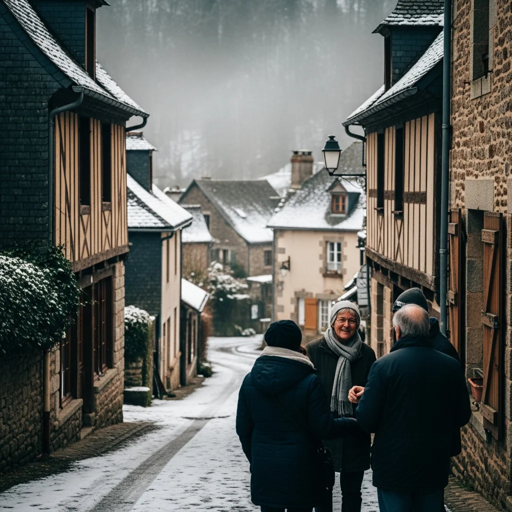 De verborgen betekenis van midwintergroeten in Franse dorpen