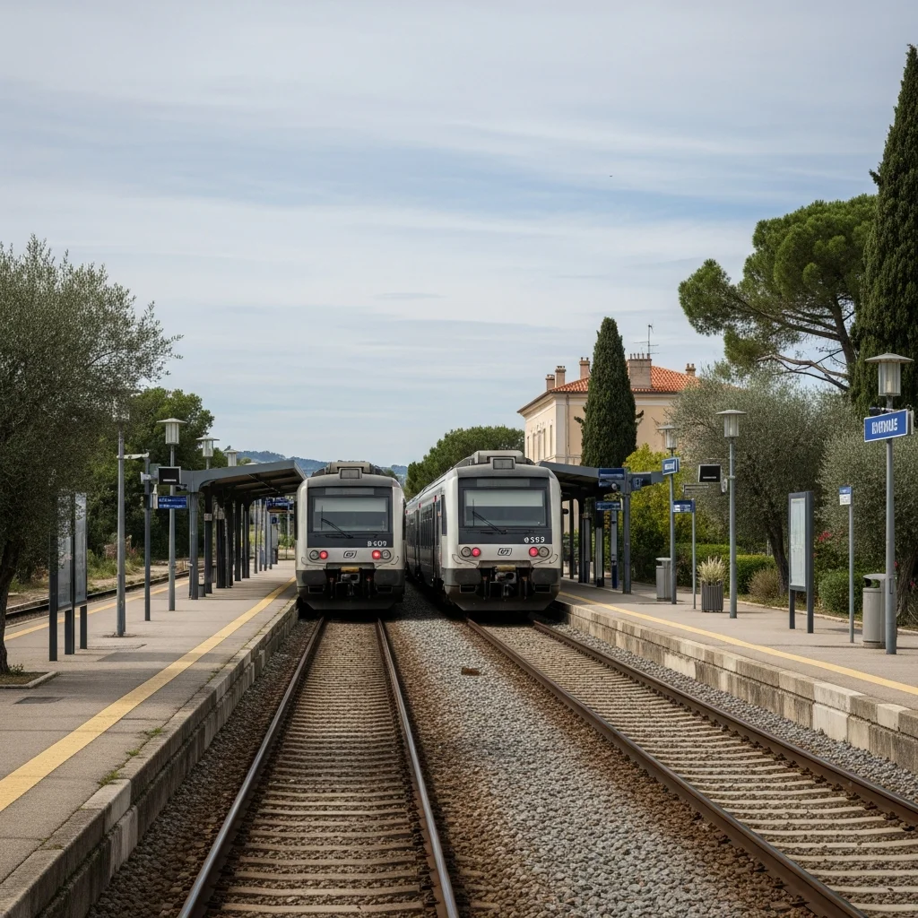 Treinverkeer tussen Toulon en Marseille stilgelegd op dinsdagmiddag
