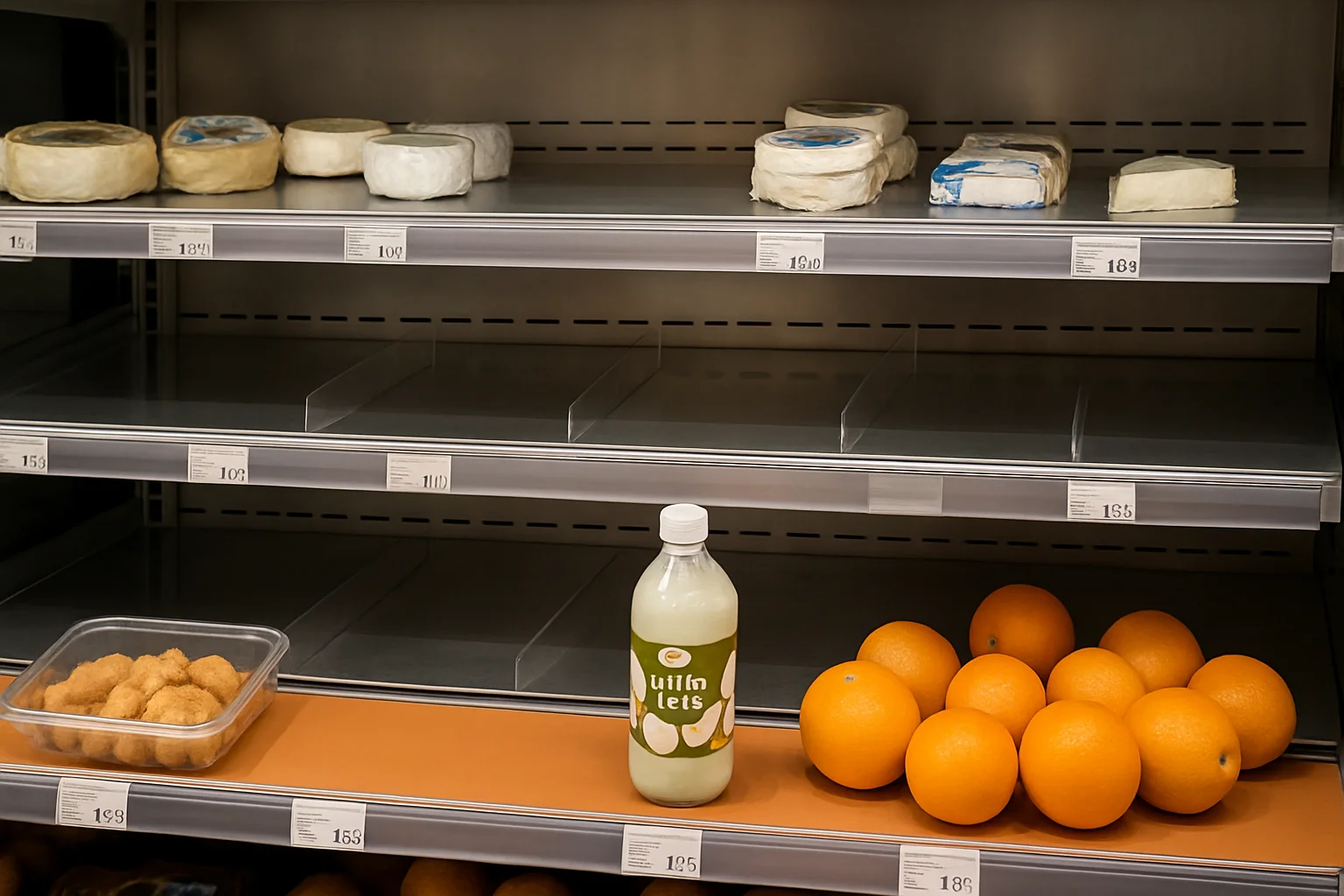 Waarschuwing voor terugroepactie: Franse kaas, kipnuggets, sinaasappels en kokosolie uit de schappen vanwege gezondheidsrisico’s