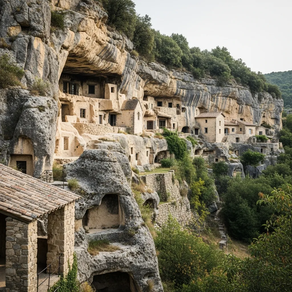 Wonen in de rots: troglodietenwoningen in Occitanie fascineerden eeuwenlang