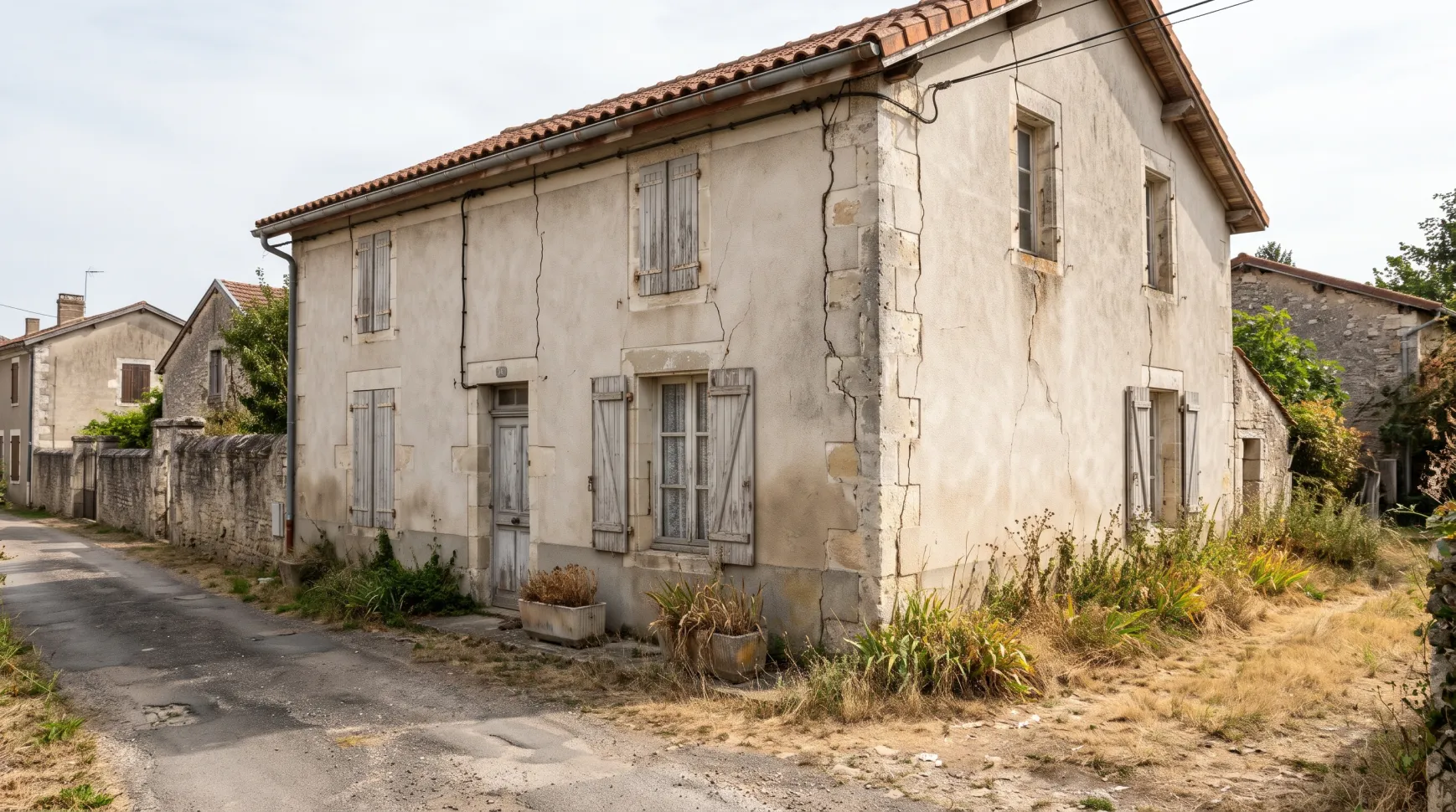 Meer Franse huizen kampen met scheurvorming na uitzonderlijke droogte