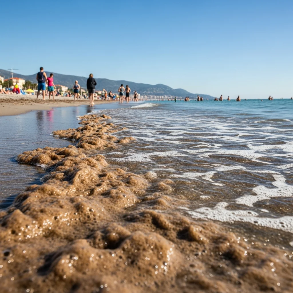 Onverklaarbare bruine mousse aan Côte d’Azur: wat betekent het voor bewoners en bezoekers?