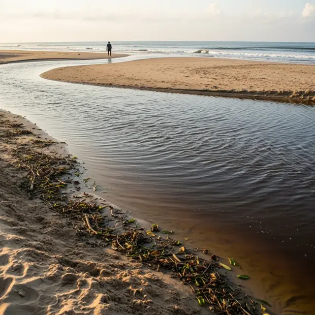 Plage de l’Huveaune in Marseille deze zomer volledig gesloten wegens watervervuiling
