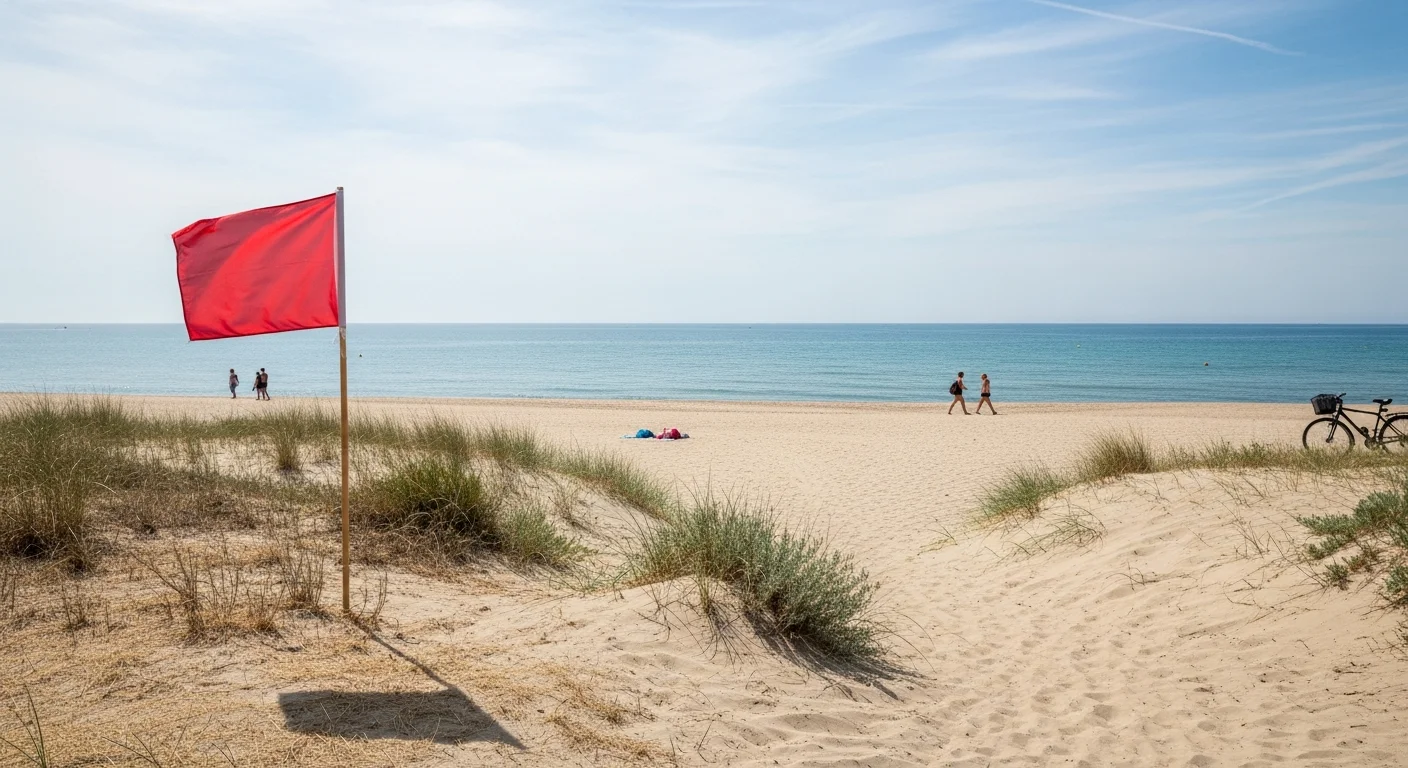 Strand van Saint-Cyr tijdelijk gesloten voor zwemmen ondanks schone watermetingen
