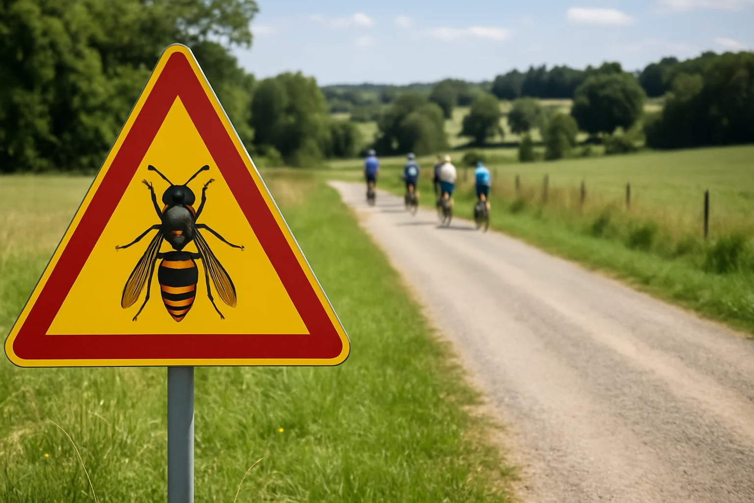 Massale aanval door frelons treft tientallen fietsers in Haute-Vienne