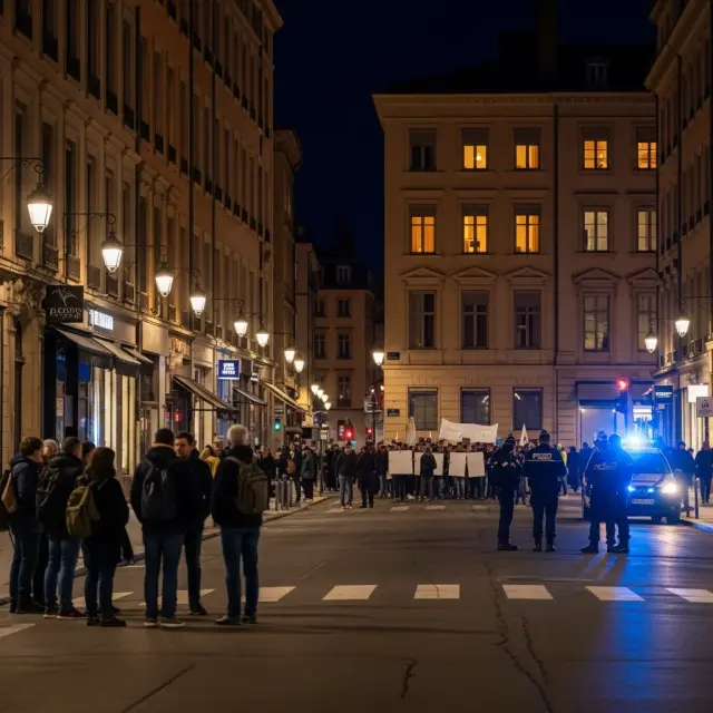 Dodelijke mishandeling in Lyon: onderzoek naar geweldsincident rondom conferentie
