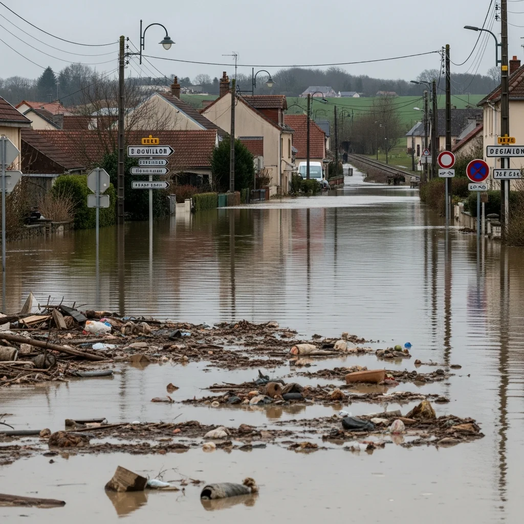 Drie dijkdoorbraken veroorzaken overstromingen in Aiguillon