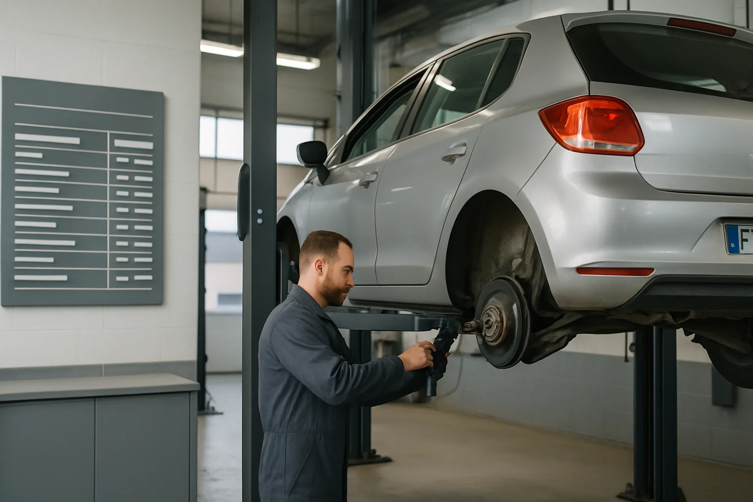 Vier op de tien Franse garages in overtreding bij controles