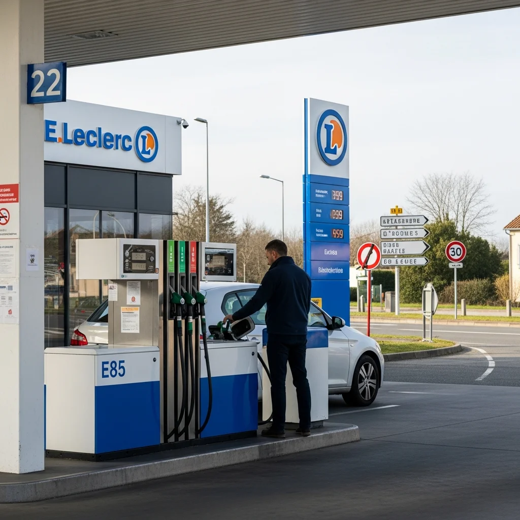 Superéthanol‑E85 historisch voordelig: grotere besparingen door goedkope conversie bij E.Leclerc