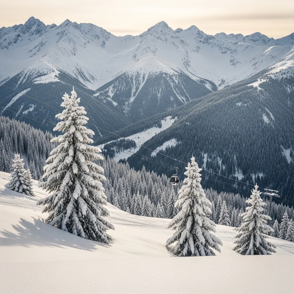 Verse sneeuwval in Franse berggebieden verwacht dit weekend